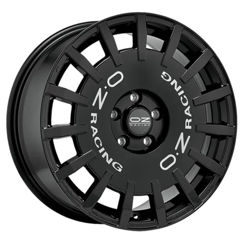 Cerchio OZ Rally Racing 8.0x18 ET35 5x114.3 Gloss Black