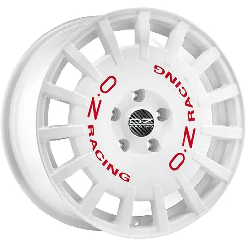 [W01A1220633] Cerchio OZ Rally Racing 8.0X18 ET45 5x114.3 Race White